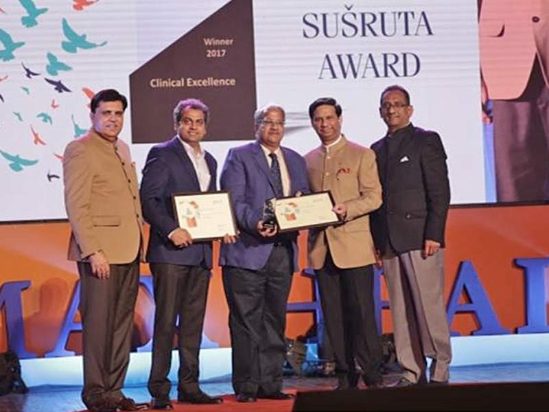 Awarded for Best GI Surgeon Susruta 2017